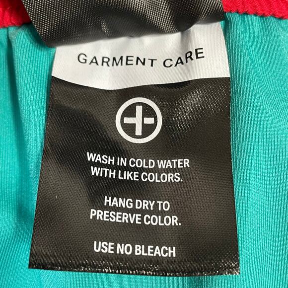 Watermen Earn Your Salt Red Swim Trunks Board Shorts‎ 3XL Stretch Drawstring - Picture 3 of 11